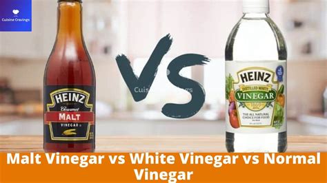 malt vinegar vs white.